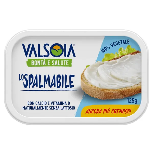 Raudzēta sojas ekstrakta bāzes produkts Lo Spalmabile klasiskais 125g