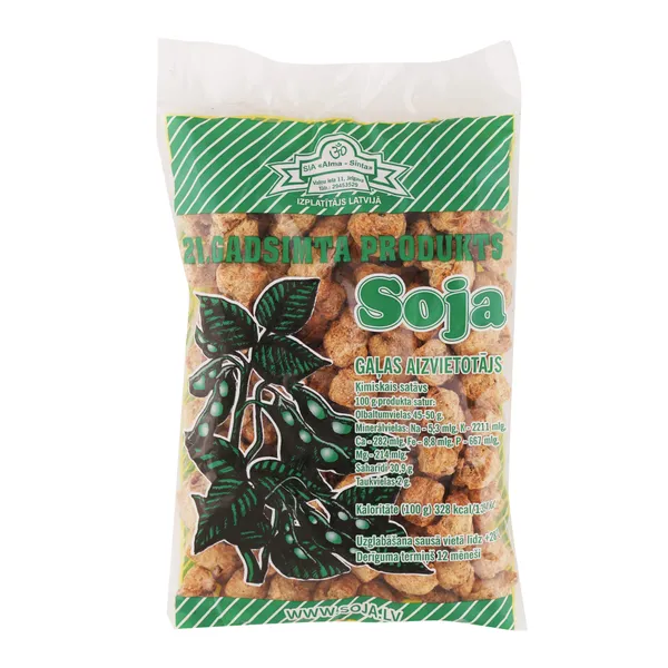 Sojas gabaliņi kaltēti 170g