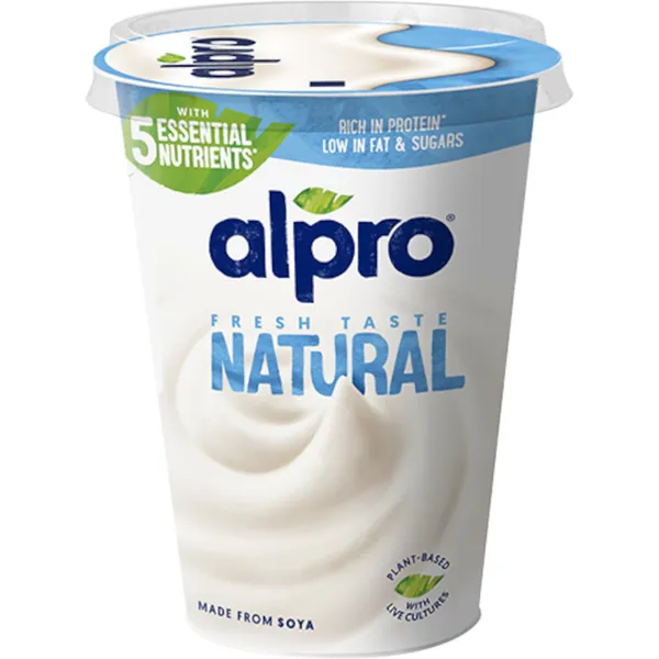 Sojas produkts Alpro bez piedevām, fermentēts, vegānisks 400g