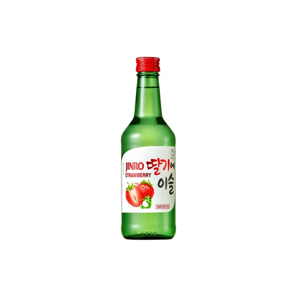 Soju Jinro ar zemeņu garšu 13% 0,35l