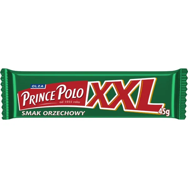 Šokolādes batoniņš Prince Polo ar lazdu riekstu garšas pildījumu 45g
