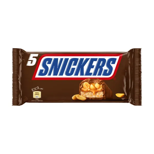 Šokolādes batoniņi  Snickers 5x50g