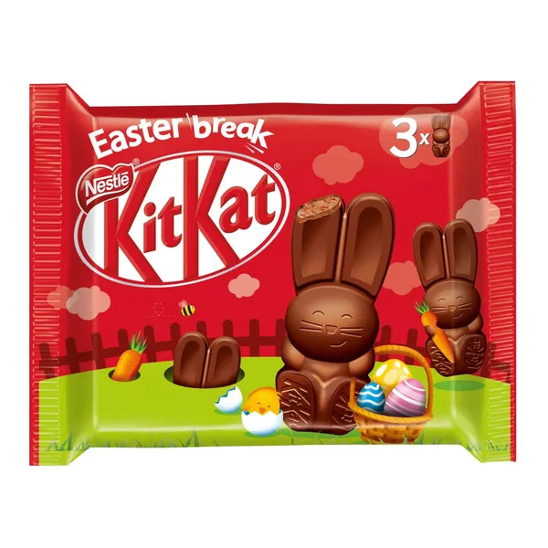 Šokolādes zaķēni Nestle KitKat 87g