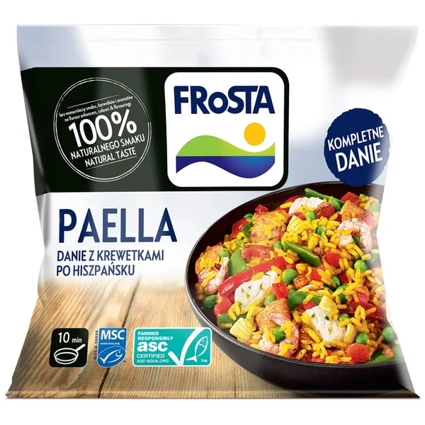 Spāņu ēdiens Paelja Frosta 400g