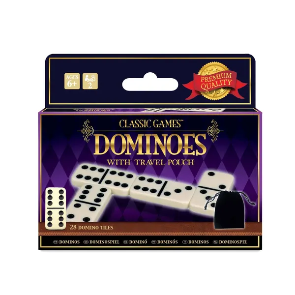 Galda spēle Domino ar celojumu somu klasiska Ambassador