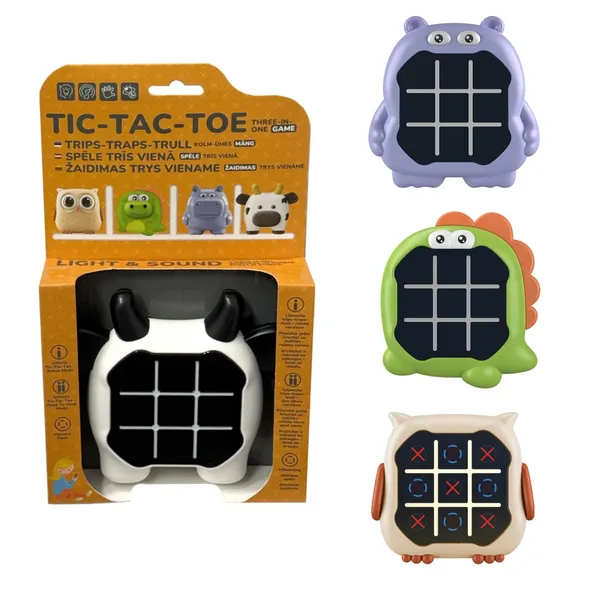 Spēle Tic Tac Toe 3in1