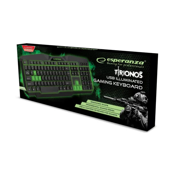 Spēļu tastatūra USB "Tirions"