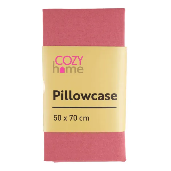 Spilvendrāna Cozy Home 50x70 sarkana SS25