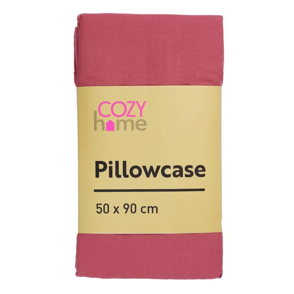 Spilvendrāna Cozy Home 50x90 sarkana SS25