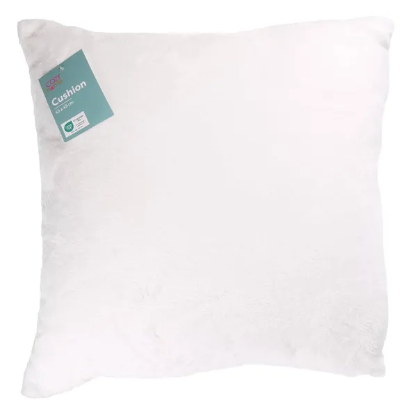 Spilvens Cozy Home balts 45x45cm