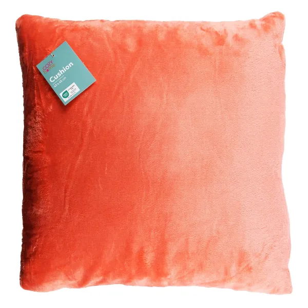 Spilvens Cozy Home persiku krāsā 45x45cm