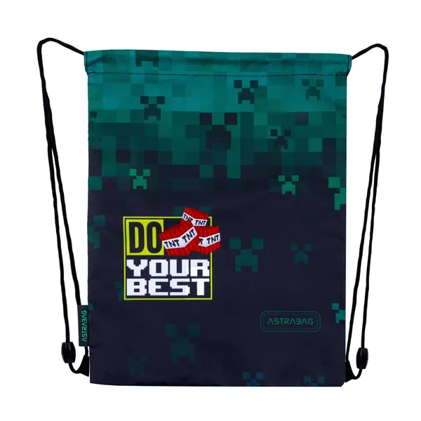 Sporta un apavu maisiņš Astrabag Do Your Best 33x0,5x44cm BS26