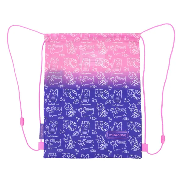 Sporta un apavu maisiņš Astrabag Kitty 33x0,5x44 BS26