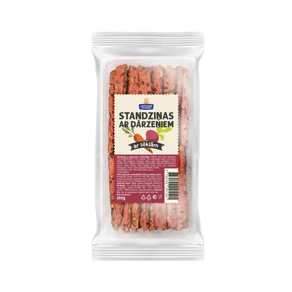 Standziņas Latvijas Maiznieks ar dārzeņiem 200g