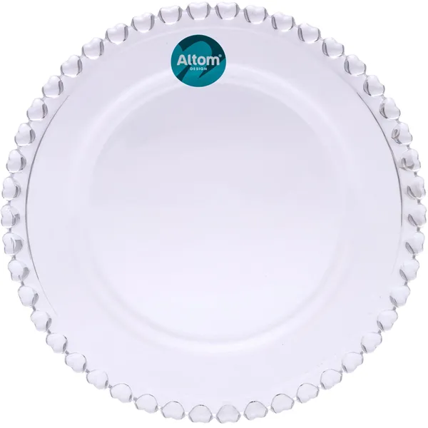 Stikla šķīvis Love 19,5cm VD26