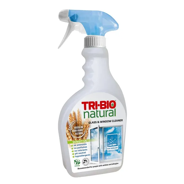 Stiklu mazgāšanas līdzeklis sensitive TRI-BIO, 500ml
