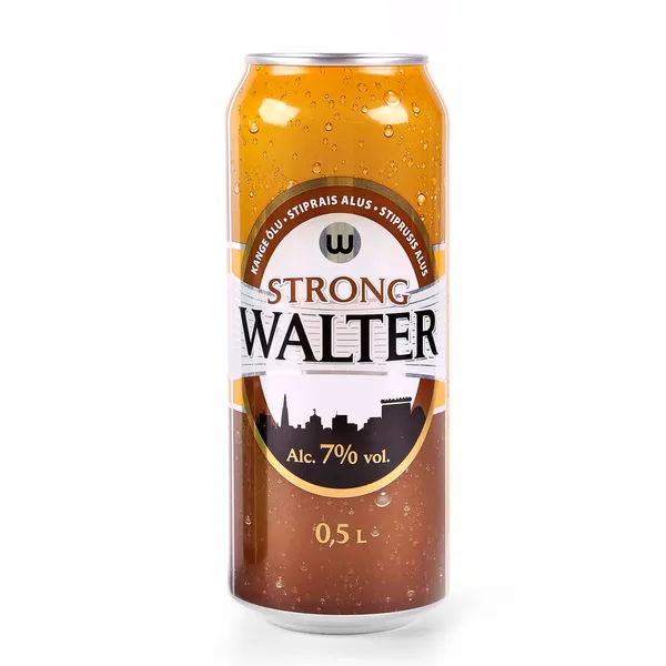Stiprais alus Walter 7% 0,5l
