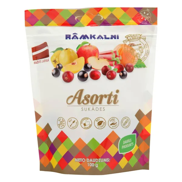 Asorti sukādes RĀMKALNI, 100g