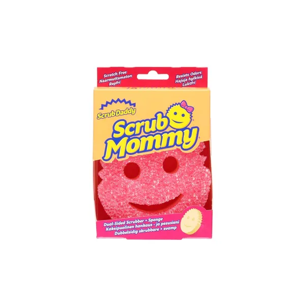 Sūklis SCRUB DADDY Scrub Mommy rozā