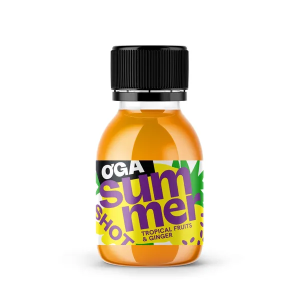 Sula Oga tropisko augļu 40% un ingvera 20% bez pievienota cukura 60ml