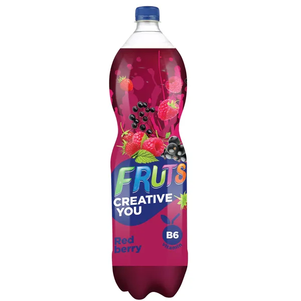 Sulas dzēriens Fruts sarkano ogu 1,5l