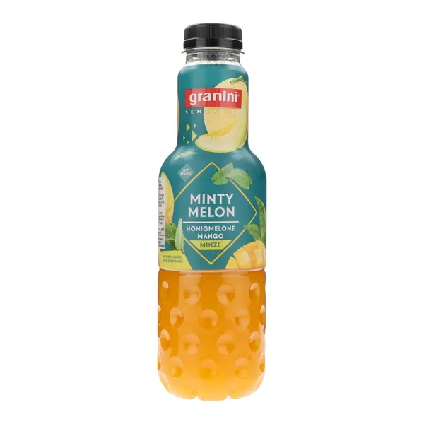 Sulas dzēriens Granini Sensation Minty Melon 30% 0,75l