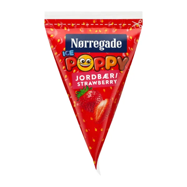 Sulas saldējums Norregade Ice Poppy zemeņu 62ml/67g