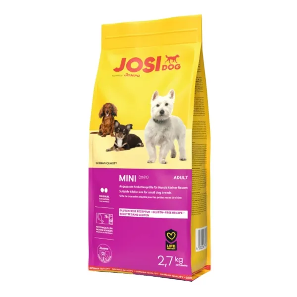 Suņu barība JosiDog Mini 2,7kg