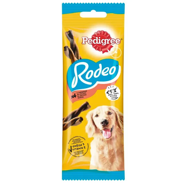 Suņu gardumi Pedigree Rodeo, 4gb 20x70g