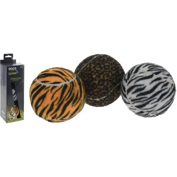 Suņu tenisa bumbiņu komplekts 3 gab. AW25