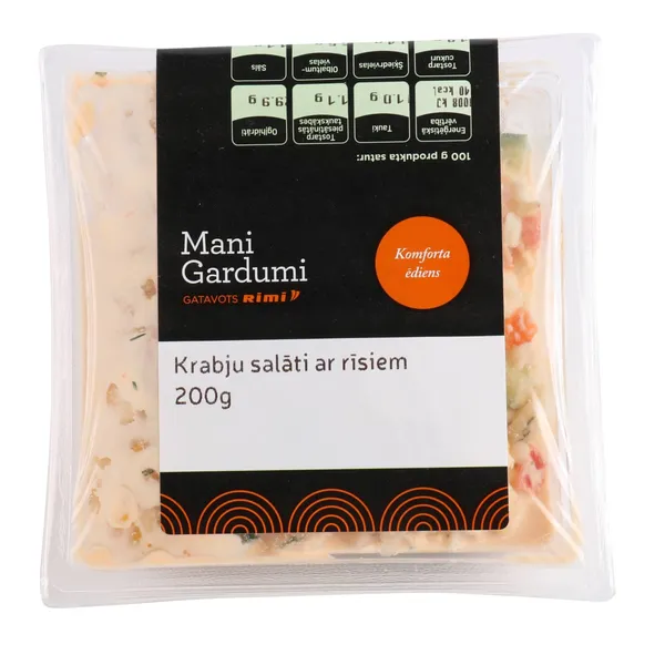 Surimi salāti ar rīsiem 200g