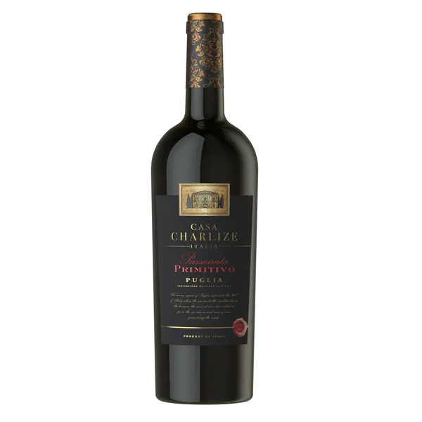 Sarkanvīns Casa Charlize Passonata Primitivo IGT Puglia 14% 0,75l