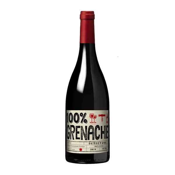 Sarkanvīns Detective Grenache Noir 14,5% 0,75l