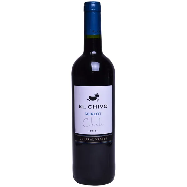 Sarkanvīns El Chivo Merlot, Central Valley sausais 13,5% 0,75l