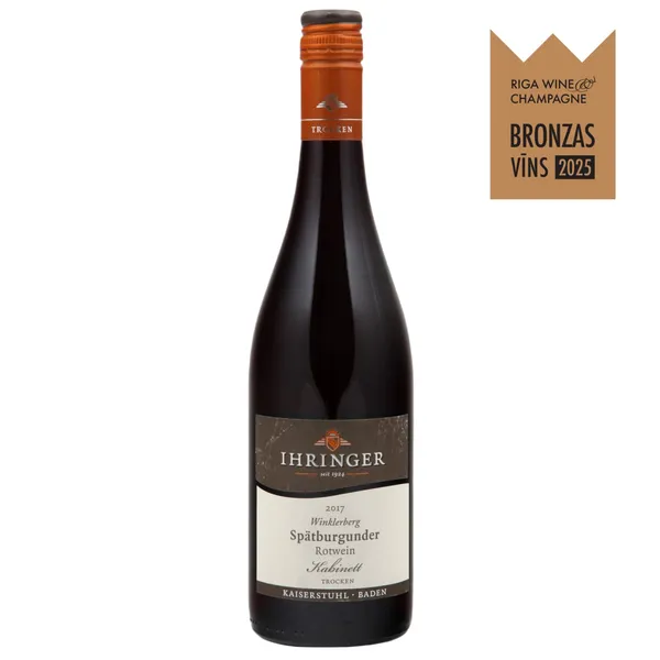 Sarkanvīns Ihringer Spätburgunder 13% 0,75l