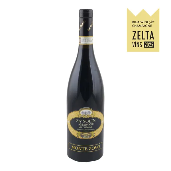 Sarkanvīns Monte Zovo Amarone della Valpolicella Corvina, Corvinone, Rondinella Veneto sausais 15% 0,75l