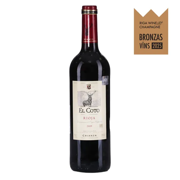 Sarkanvīns Rioja Coto De crianza sausais 13,5% 0,75l