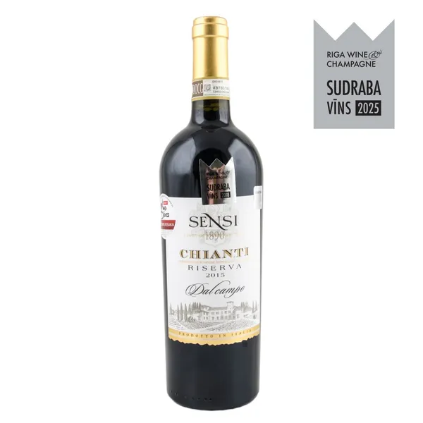 Sarkanvīns Sensi Chianti Riserva DOCG Dal Campo sausais 14,5% 0,75l