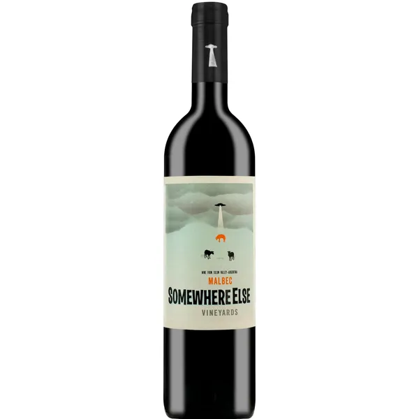 Sarkanvīns Somewhere Else Vineyards Malbec, Argentīna 14% 0,75l