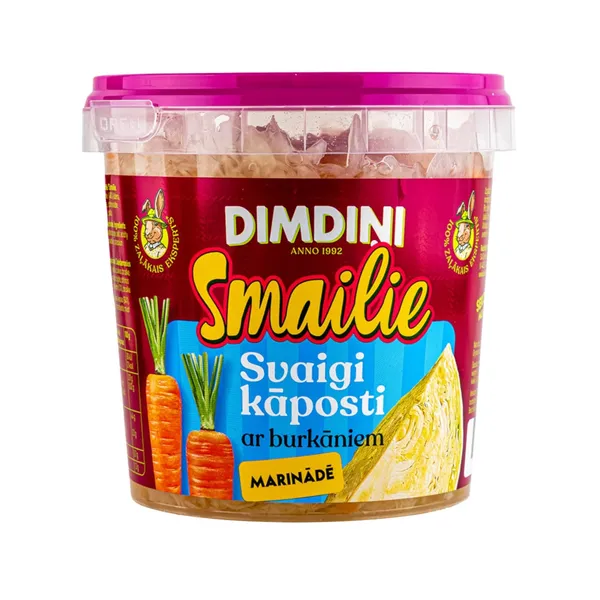 Svaigi kāposti Smailie mar.ar burk.650g