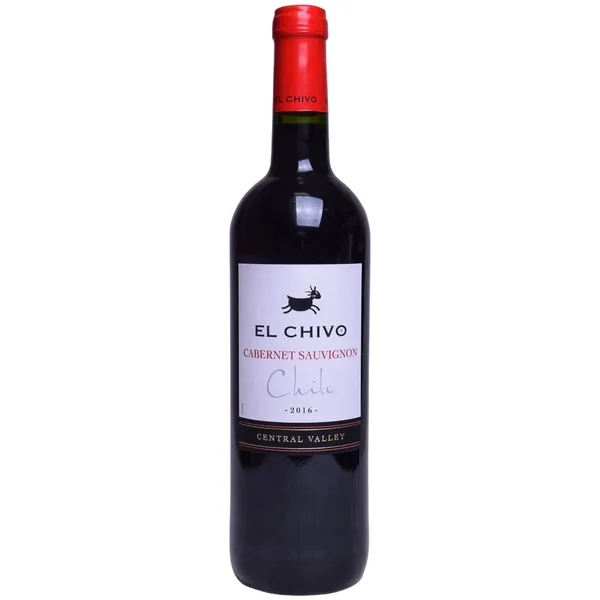 Sarkanvīns El Chivo Cabernet Sauvignon, Central Valley Chile sausais 13,5% 0,75l