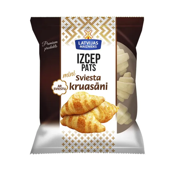 Sviesta kruasāni mini saldēti 300g