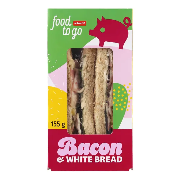 Sviestmaize Rimi ar bekonu 155g