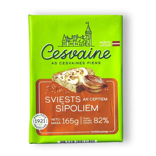 Sviests Cesvaines ar ceptiem sīpoliem 165g