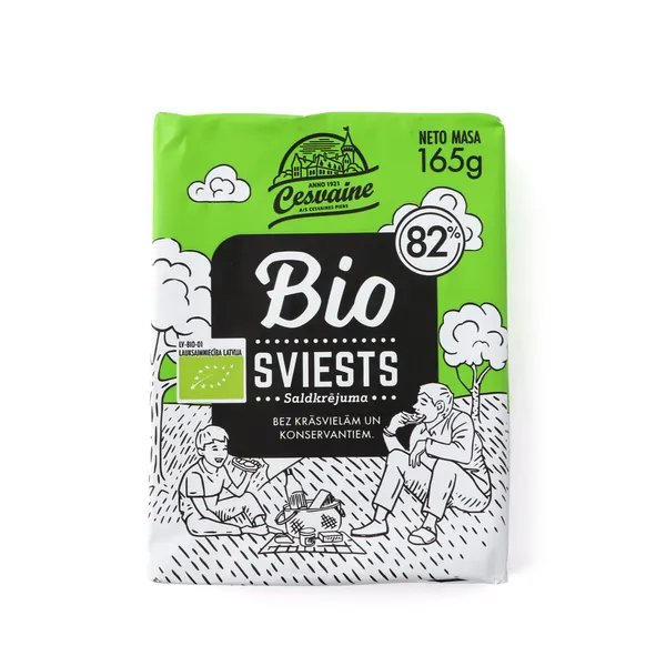 Sviests CESVAINE BIO 82% 165g