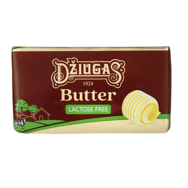 Sviests Džiugas bez laktozes 82% 170g