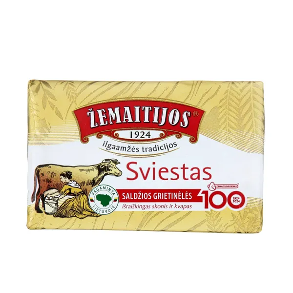 Sviests Žemaitijos 82% 200g