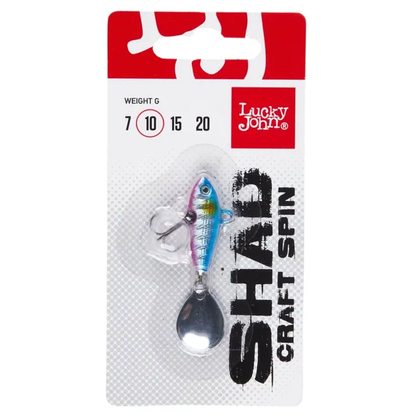 Tail Spin Lucky John SHAD CRAFT SPIN 10.0g 018