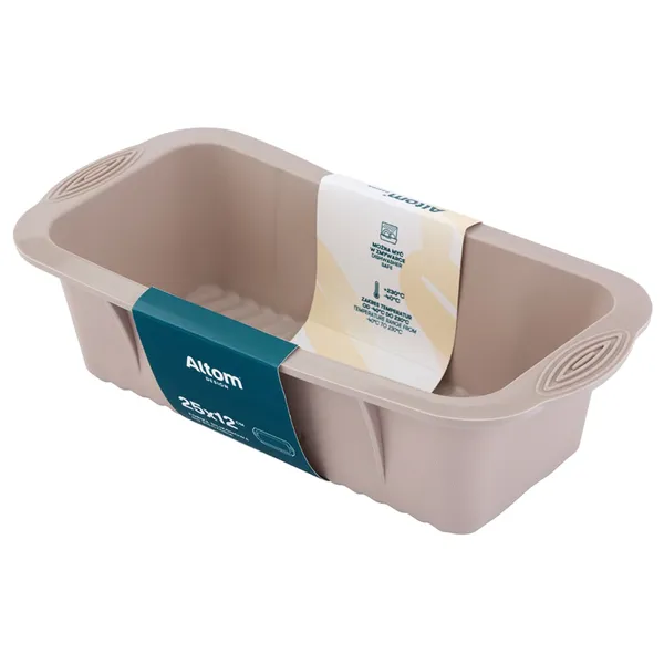 Taisnstūra silikona kūkas forma 25.5x12.5x7cm SS26