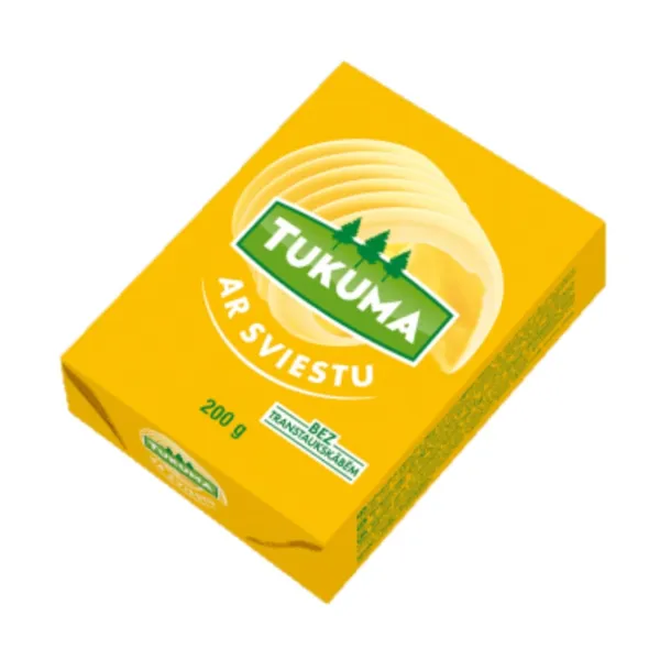 Tauku pasta ar sviestu 200g, Tukuma